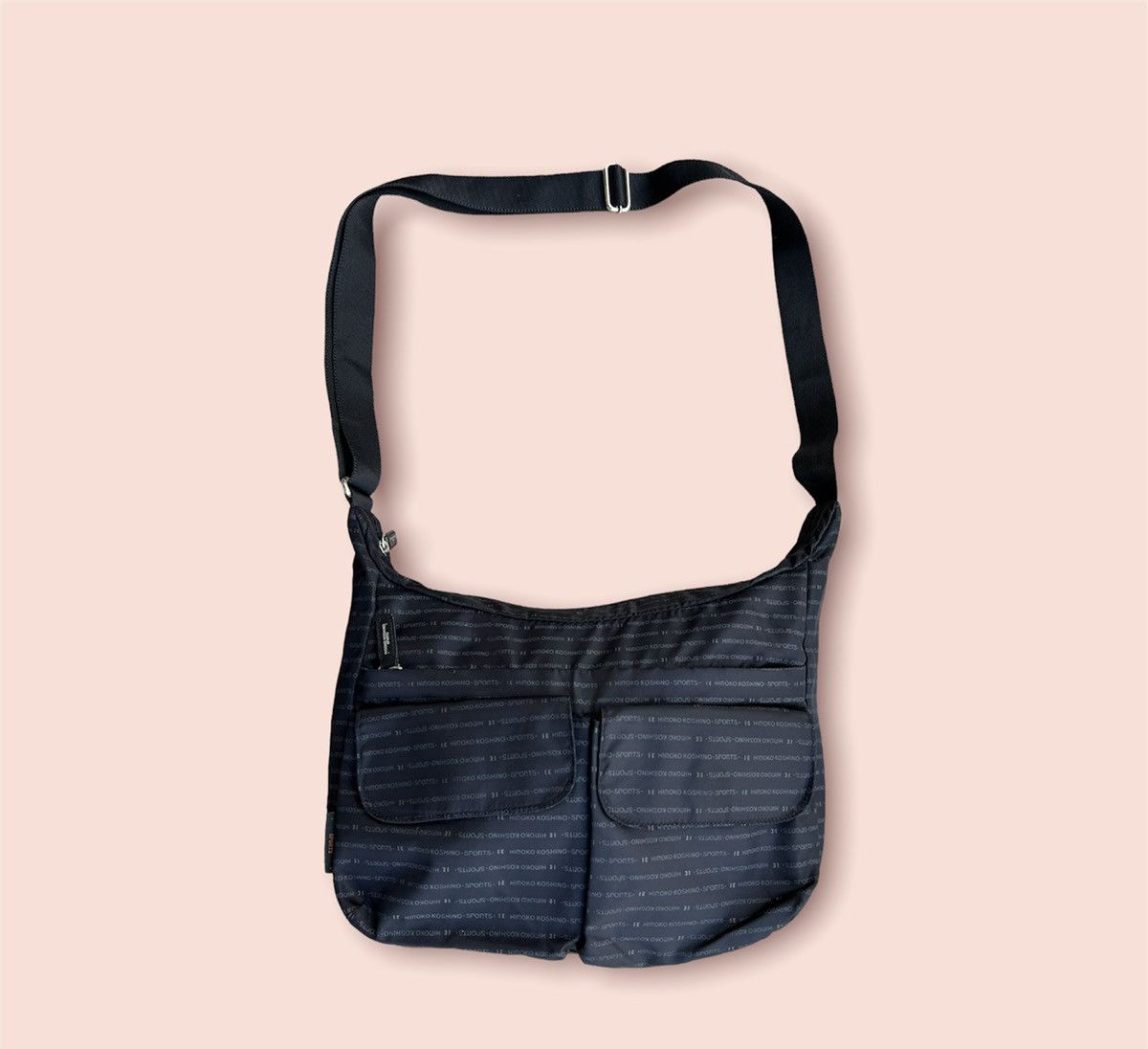 Hiroko Koshino Homme × Japanese Brand × Vintage VINTAGE HIROKO KOSHINO SPORTS SACHEL CROSSBODY BAG Size ONE SIZE - 4 Thumbnail
