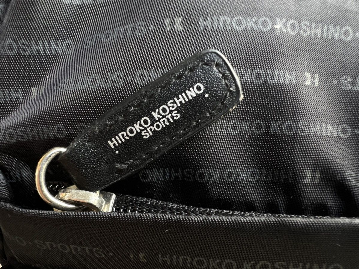 Hiroko Koshino Homme × Japanese Brand × Vintage VINTAGE HIROKO KOSHINO SPORTS SACHEL CROSSBODY BAG Size ONE SIZE - 14 Thumbnail