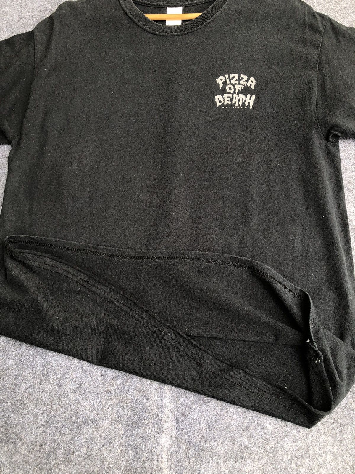 Band Tees Last Drop🔥Rare🔥Vtg Faded Pizza Of Death Records Fucking Tee Size US L / EU 52-54 / 3 - 6 Thumbnail