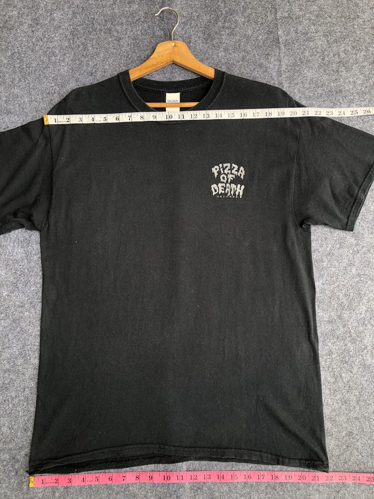 Band Tees Last Drop🔥Rare🔥Vtg Faded Pizza Of Death Records Fucking Tee Size US L / EU 52-54 / 3 - 8 Thumbnail