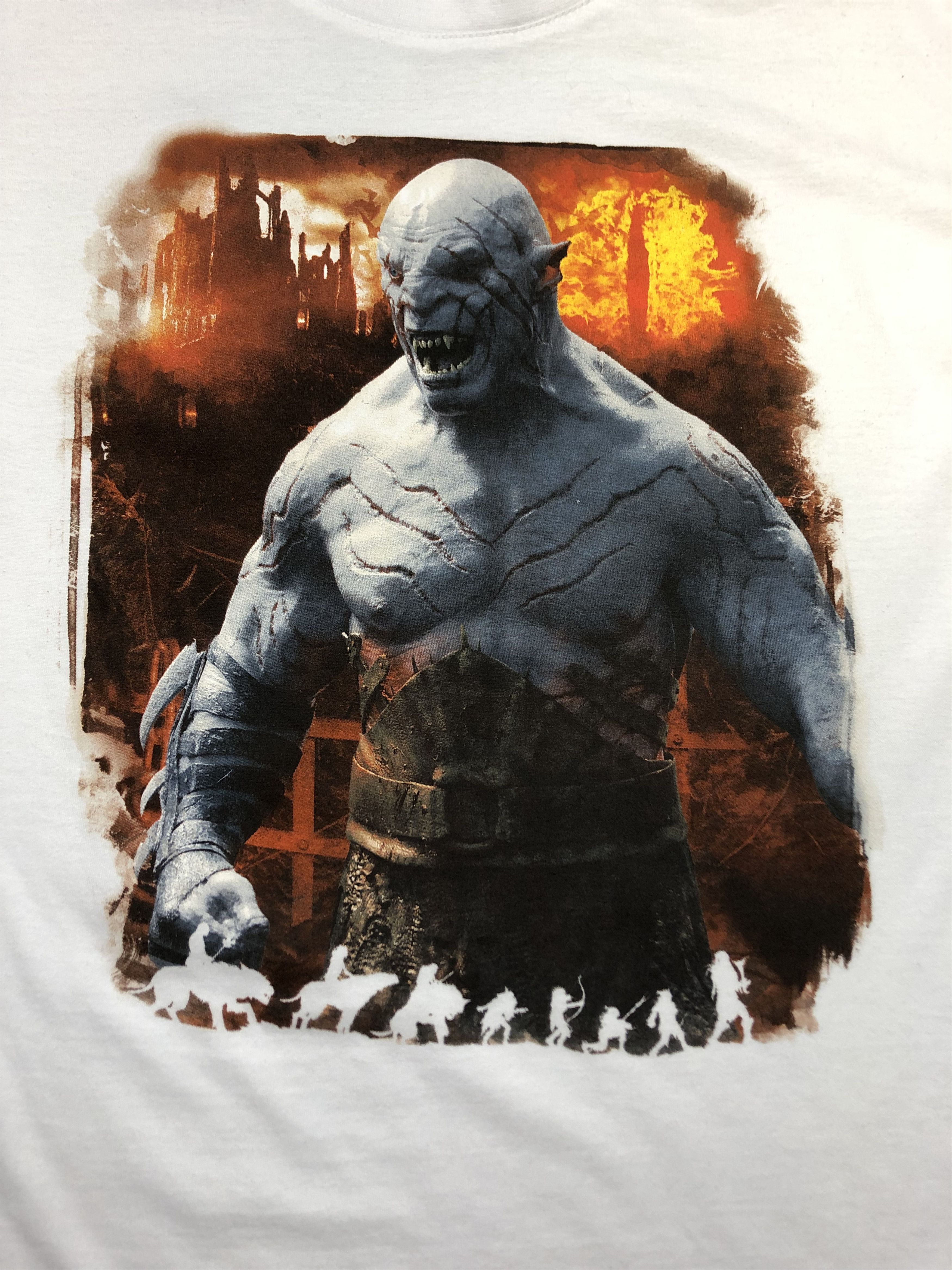 Vintage Vintage The Hobbit Battle Of Five Armies Tee Movie Shirt Y2K Size US XL / EU 56 / 4 - 3 Thumbnail
