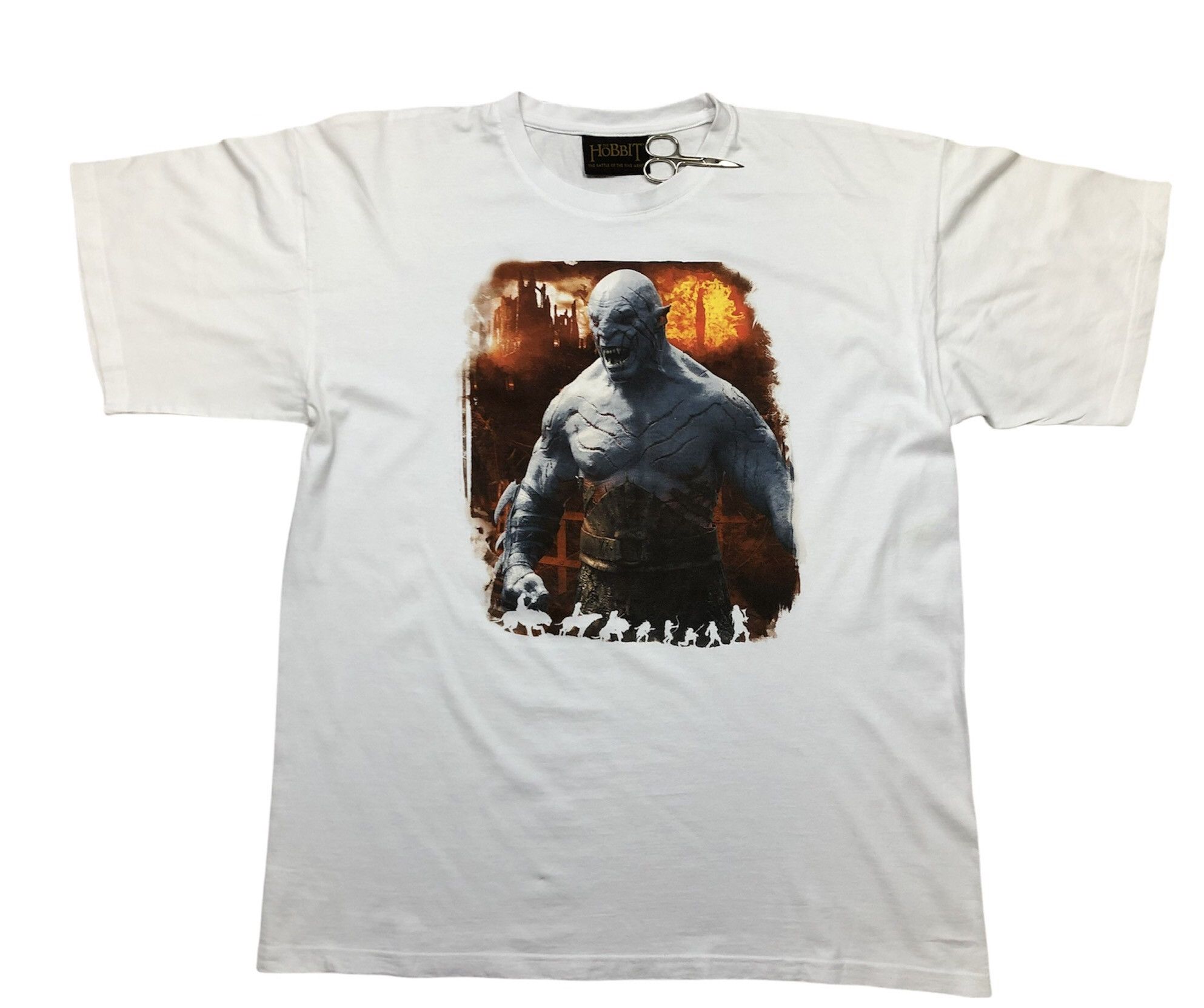 Vintage Vintage The Hobbit Battle Of Five Armies Tee Movie Shirt Y2K Size US XL / EU 56 / 4 - 1 Thumbnail