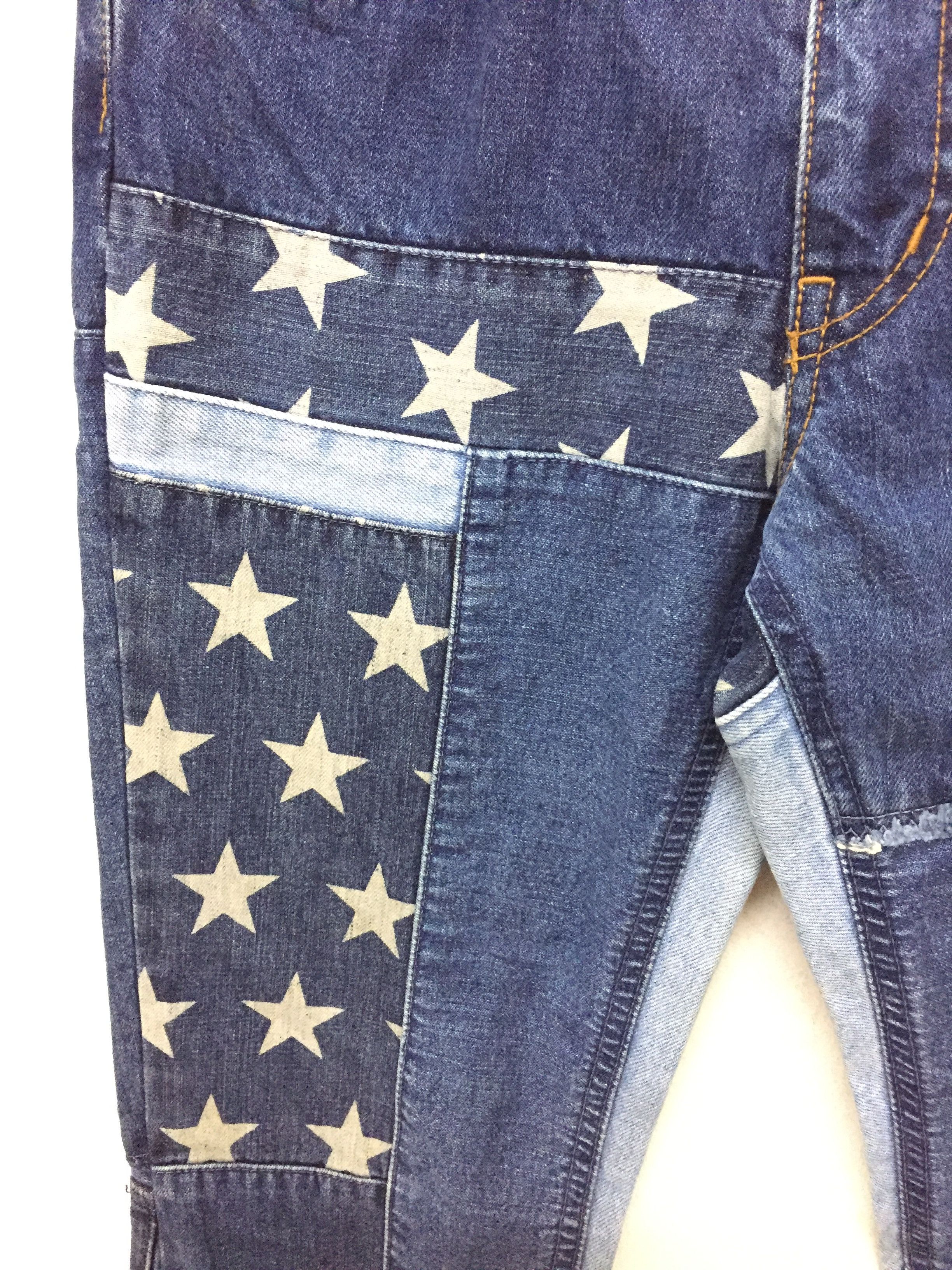 Hysteric Glamour 1990s American patchwork denim Size 28" / US 6 / IT 42 - 6 Thumbnail