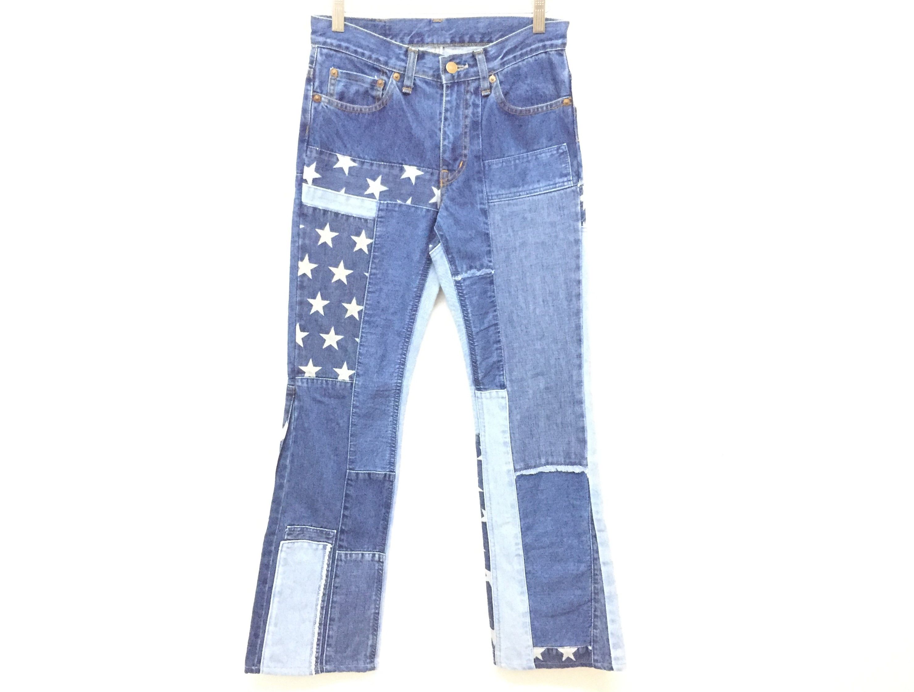 Hysteric Glamour 1990s American patchwork denim Size 28" / US 6 / IT 42 - 3 Thumbnail