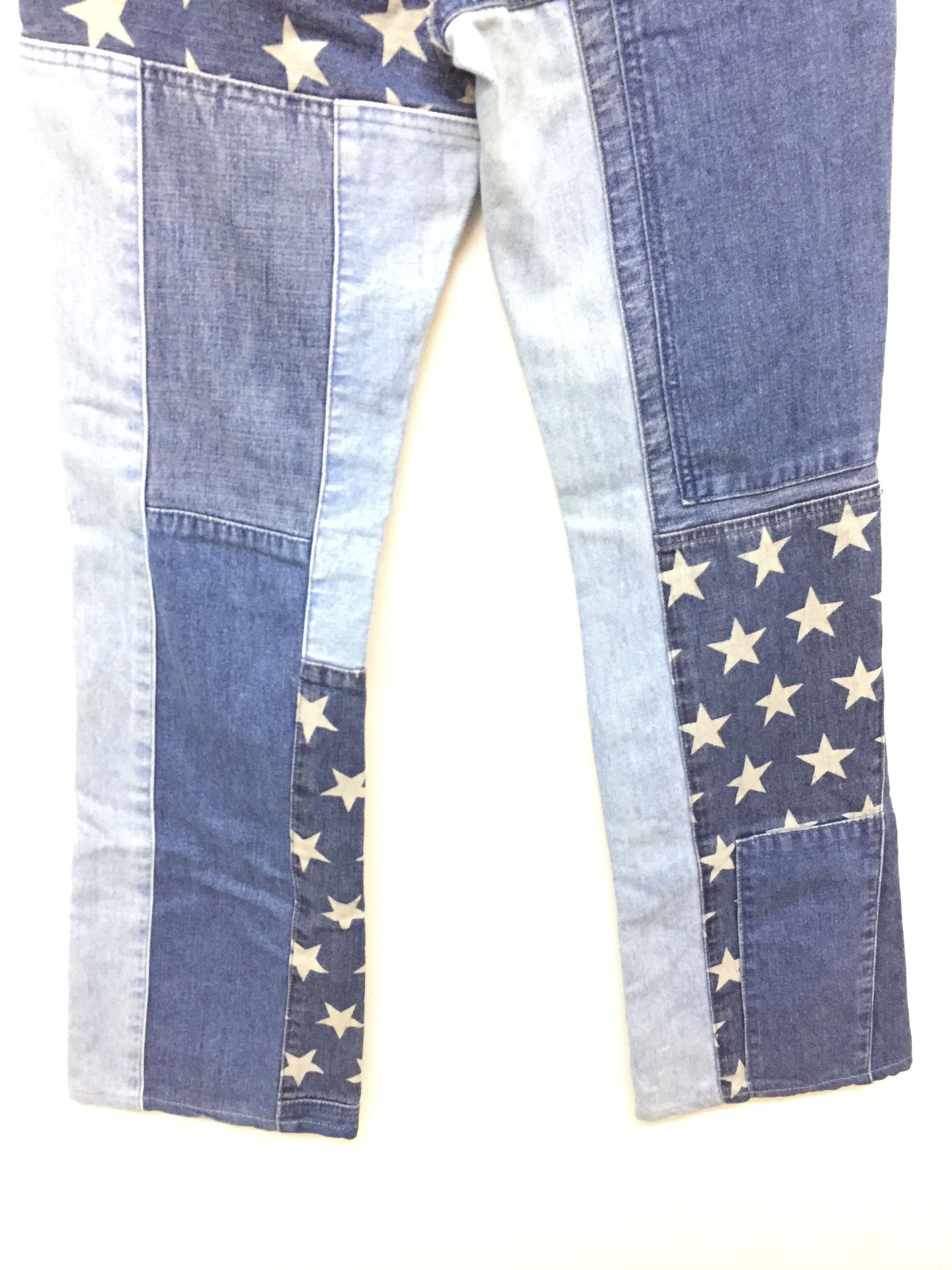 Hysteric Glamour 1990s American patchwork denim Size 28" / US 6 / IT 42 - 9 Thumbnail