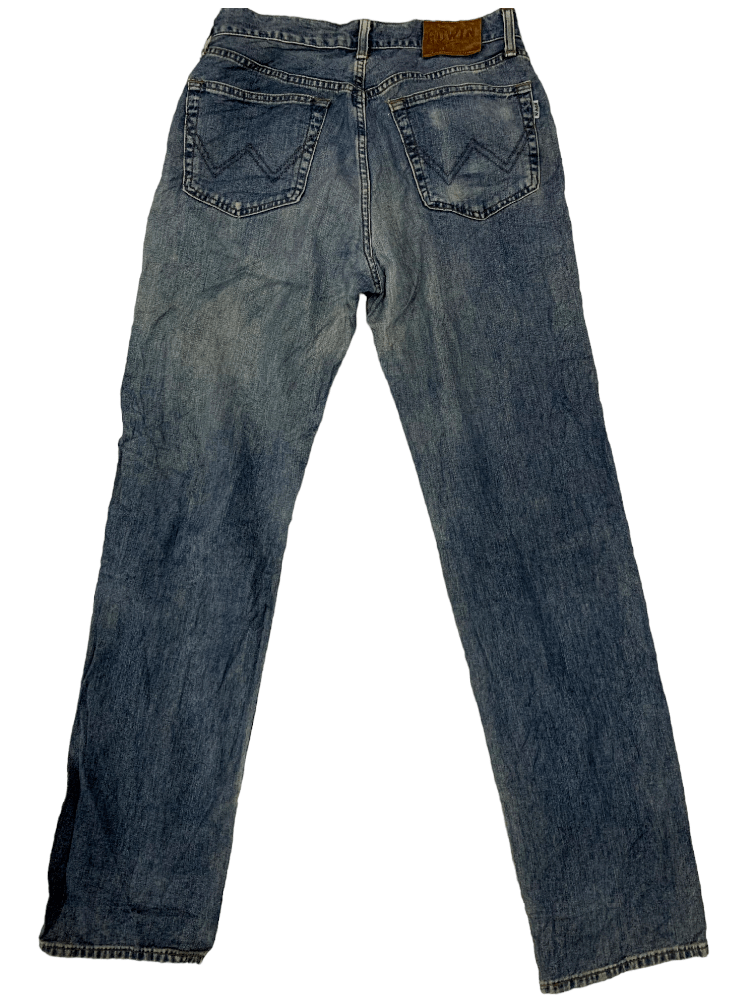 Edwin × Japanese Brand SALES 🔥 Vintage Japanese Edwin Blue Wash Distressed Jeans Size US 29 - 8 Thumbnail