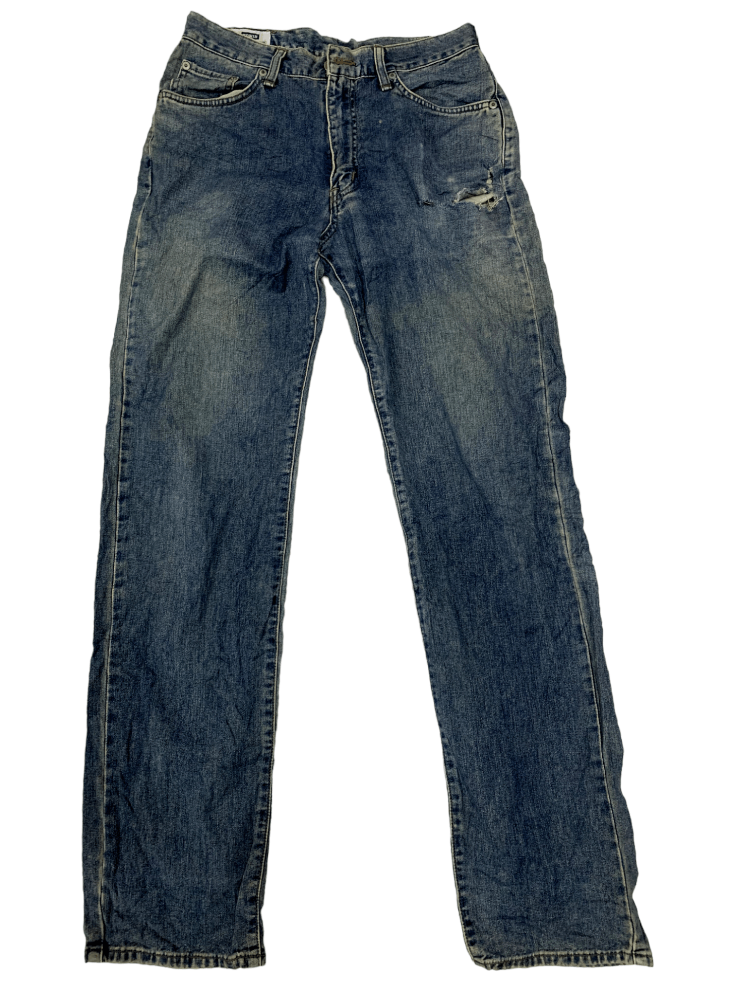 Edwin × Japanese Brand SALES 🔥 Vintage Japanese Edwin Blue Wash Distressed Jeans Size US 29 - 1 Thumbnail