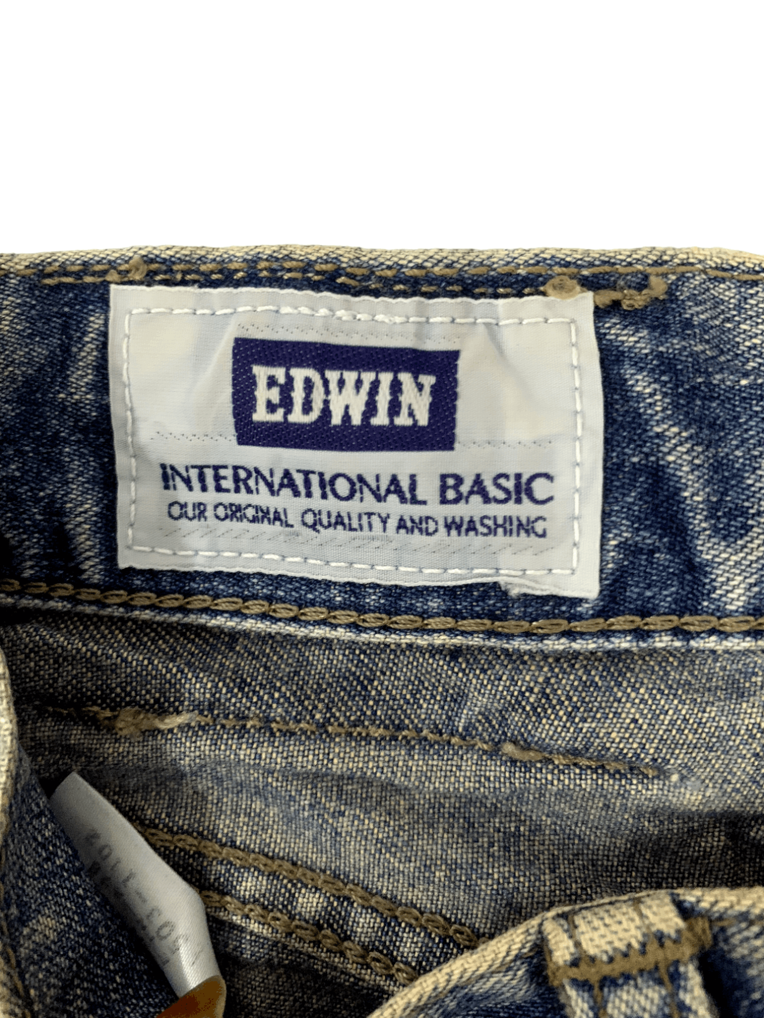 Edwin × Japanese Brand SALES 🔥 Vintage Japanese Edwin Blue Wash Distressed Jeans Size US 29 - 7 Thumbnail