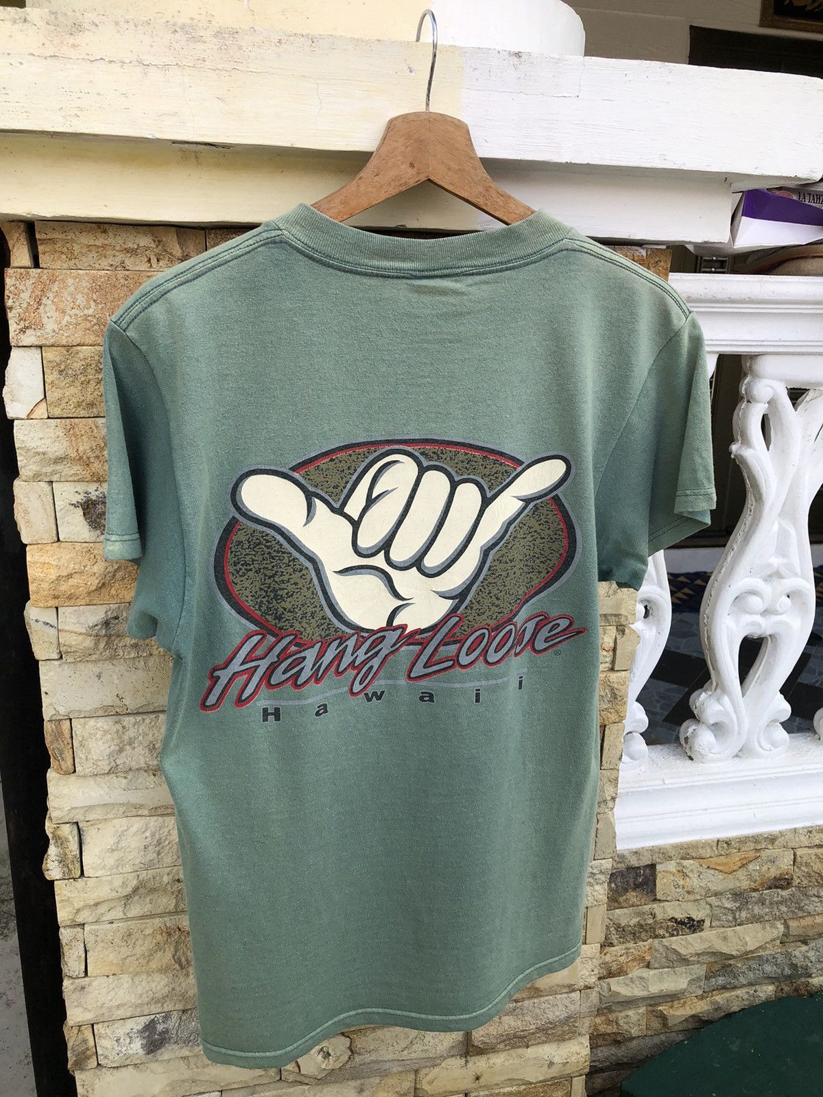 Tultex Last Drop🔥Rare🔥Vintage Hang Loose Hawaii Sun Faded Tee Size US S / EU 44-46 / 1 - 3 Thumbnail