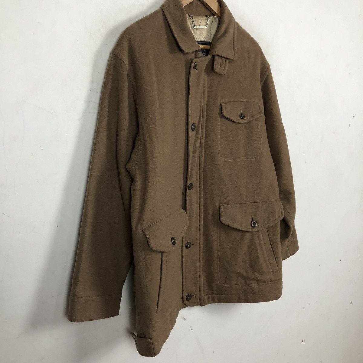 Burberry FLY COAT - RICH BROWN WOOL MULTI POCKET Size US M / EU 48-50 / 2 - 6 Thumbnail