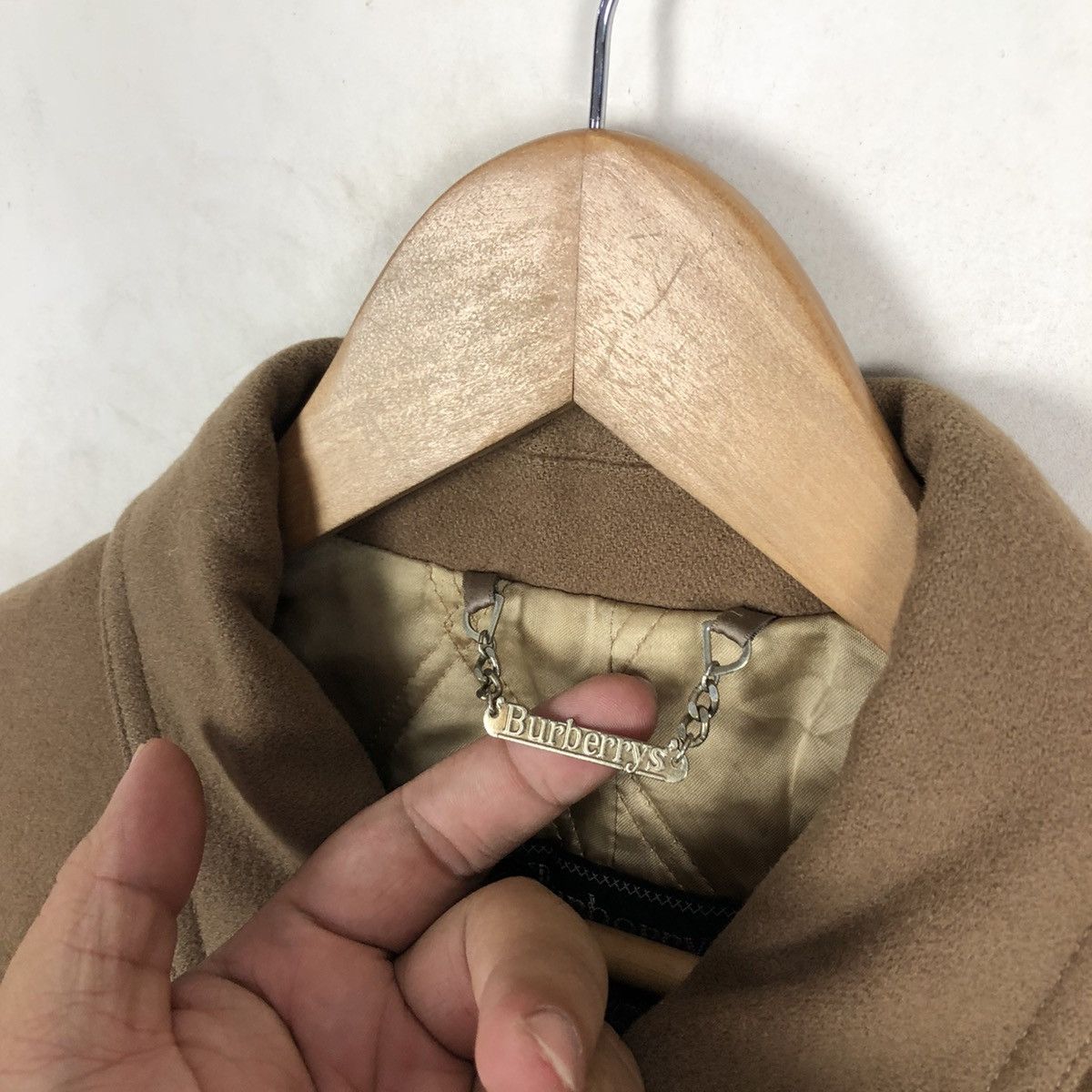 Burberry FLY COAT - RICH BROWN WOOL MULTI POCKET Size US M / EU 48-50 / 2 - 7 Thumbnail