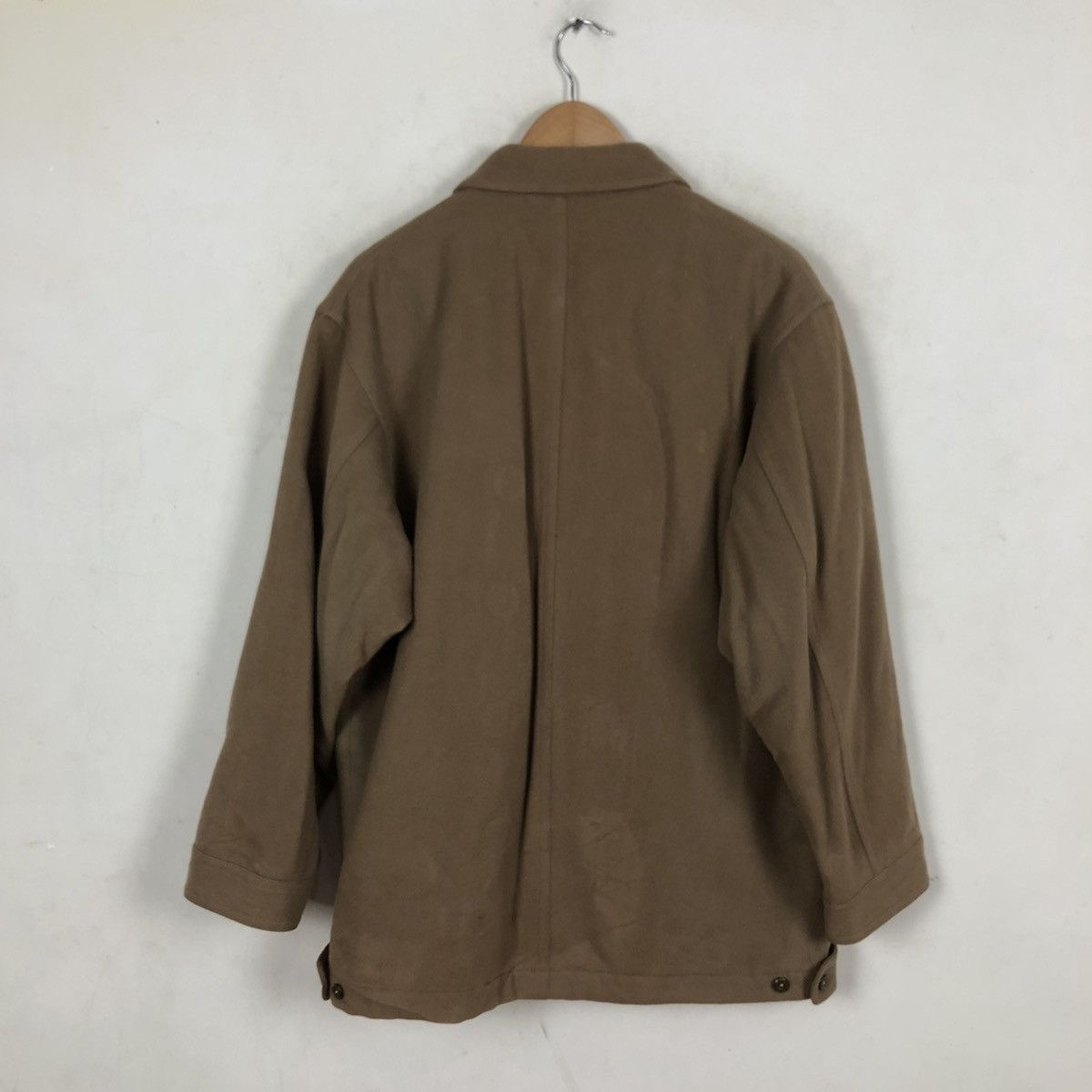 Burberry FLY COAT - RICH BROWN WOOL MULTI POCKET Size US M / EU 48-50 / 2 - 10 Thumbnail