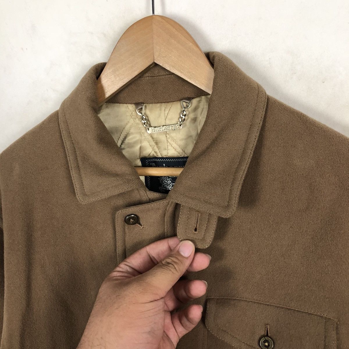 Burberry FLY COAT - RICH BROWN WOOL MULTI POCKET Size US M / EU 48-50 / 2 - 4 Thumbnail