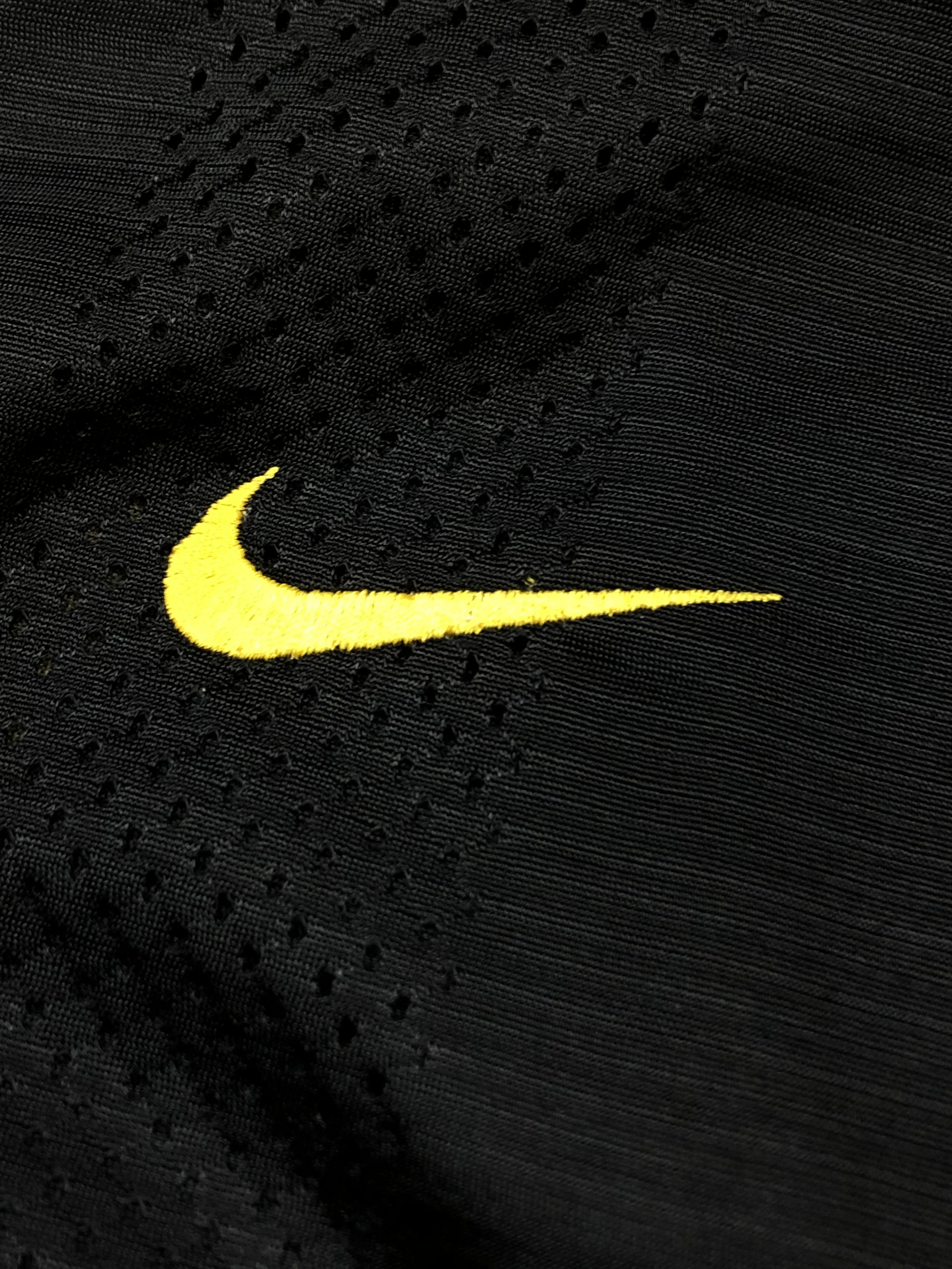 Nike × Vintage Vintage Nike Jacket Zip Yellow Sweatshirt Rare Y2K Hype Size US L / EU 52-54 / 3 - 6 Thumbnail