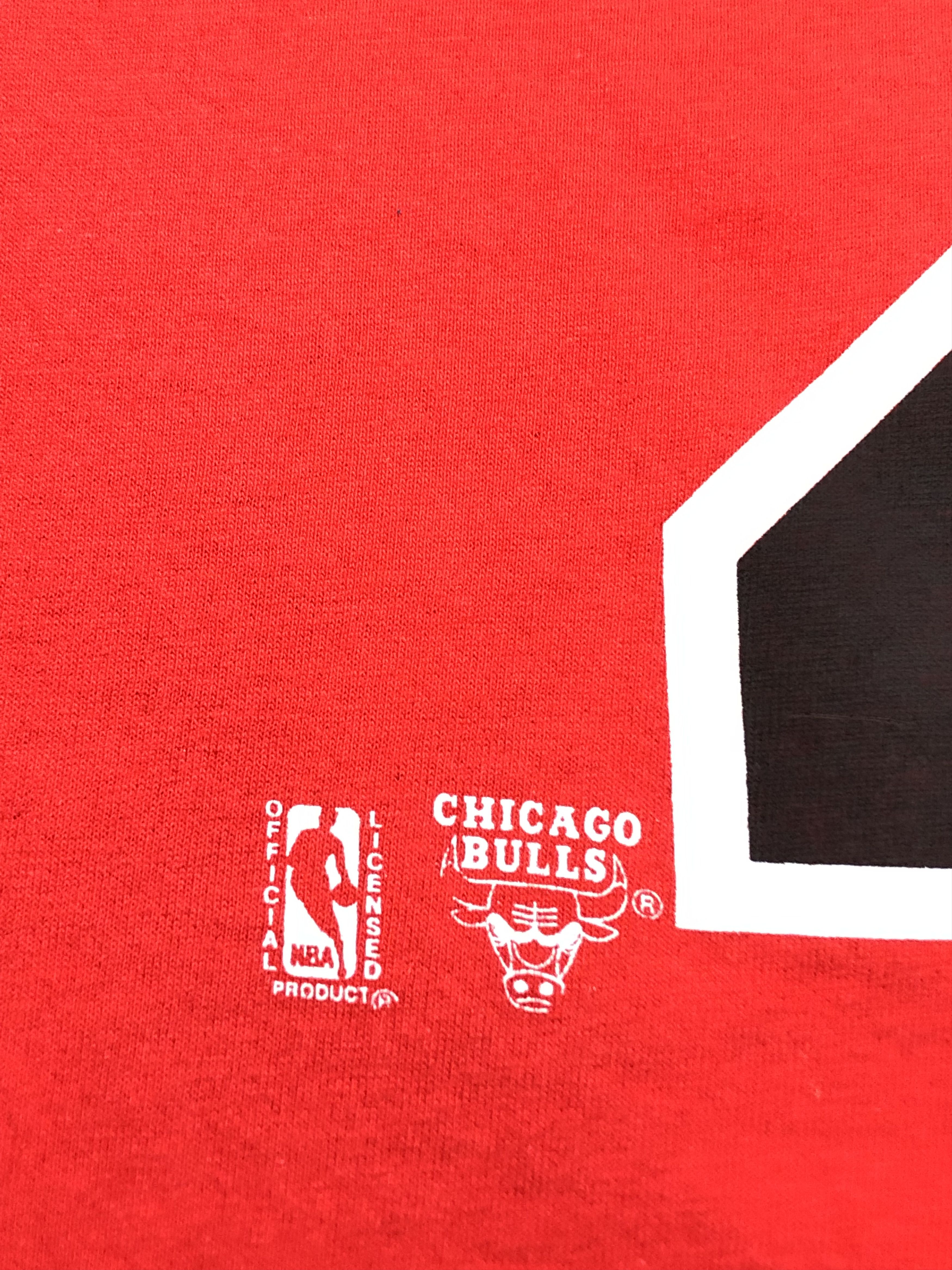 NBA × Vintage Vintage Chicago Bulls 23 Jordan NBA Tee Rare Sleveless Size US L / EU 52-54 / 3 - 4 Thumbnail