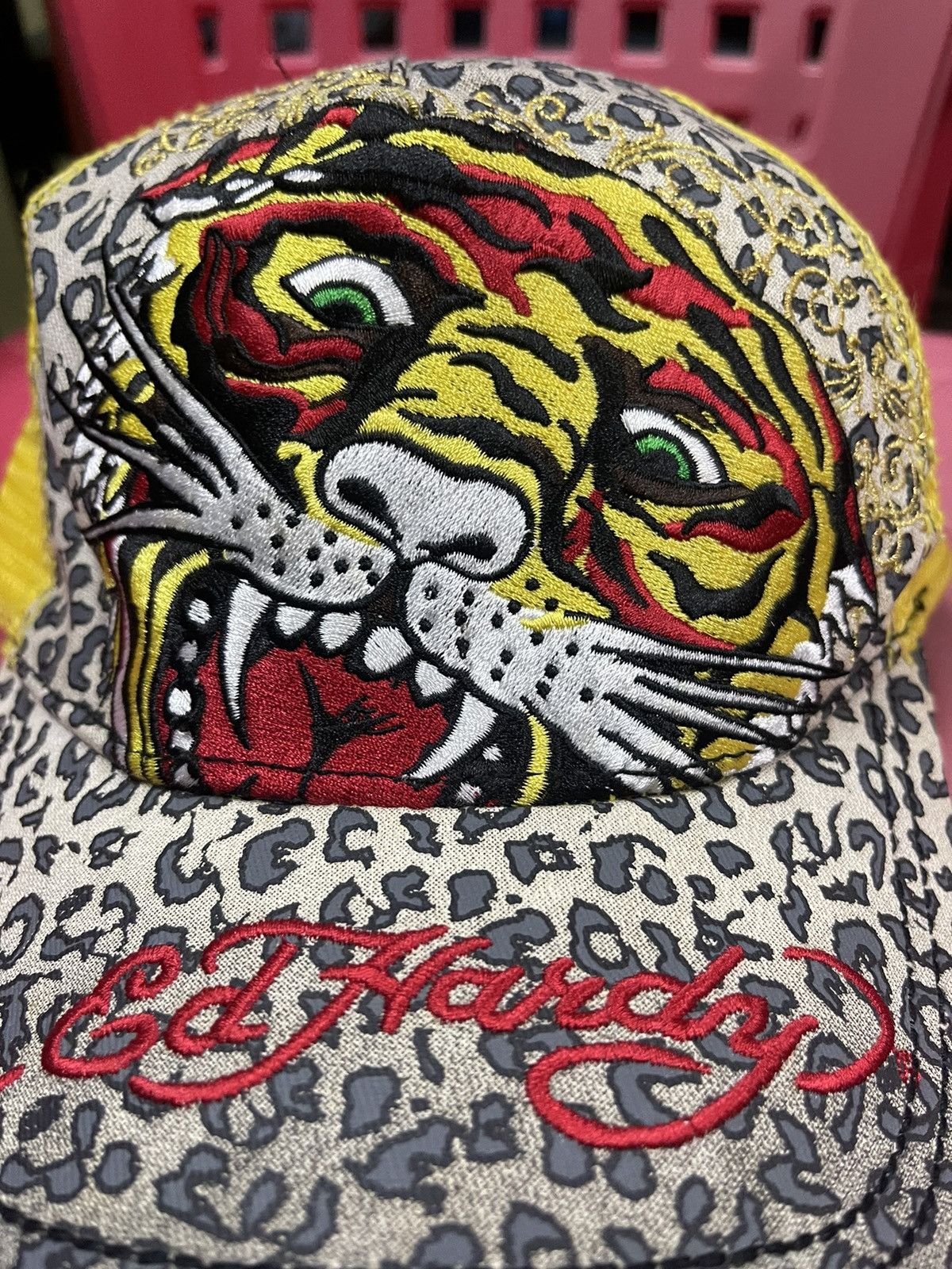 Ed Hardy Ed hardy trucker snapback cap Size ONE SIZE - 7 Thumbnail