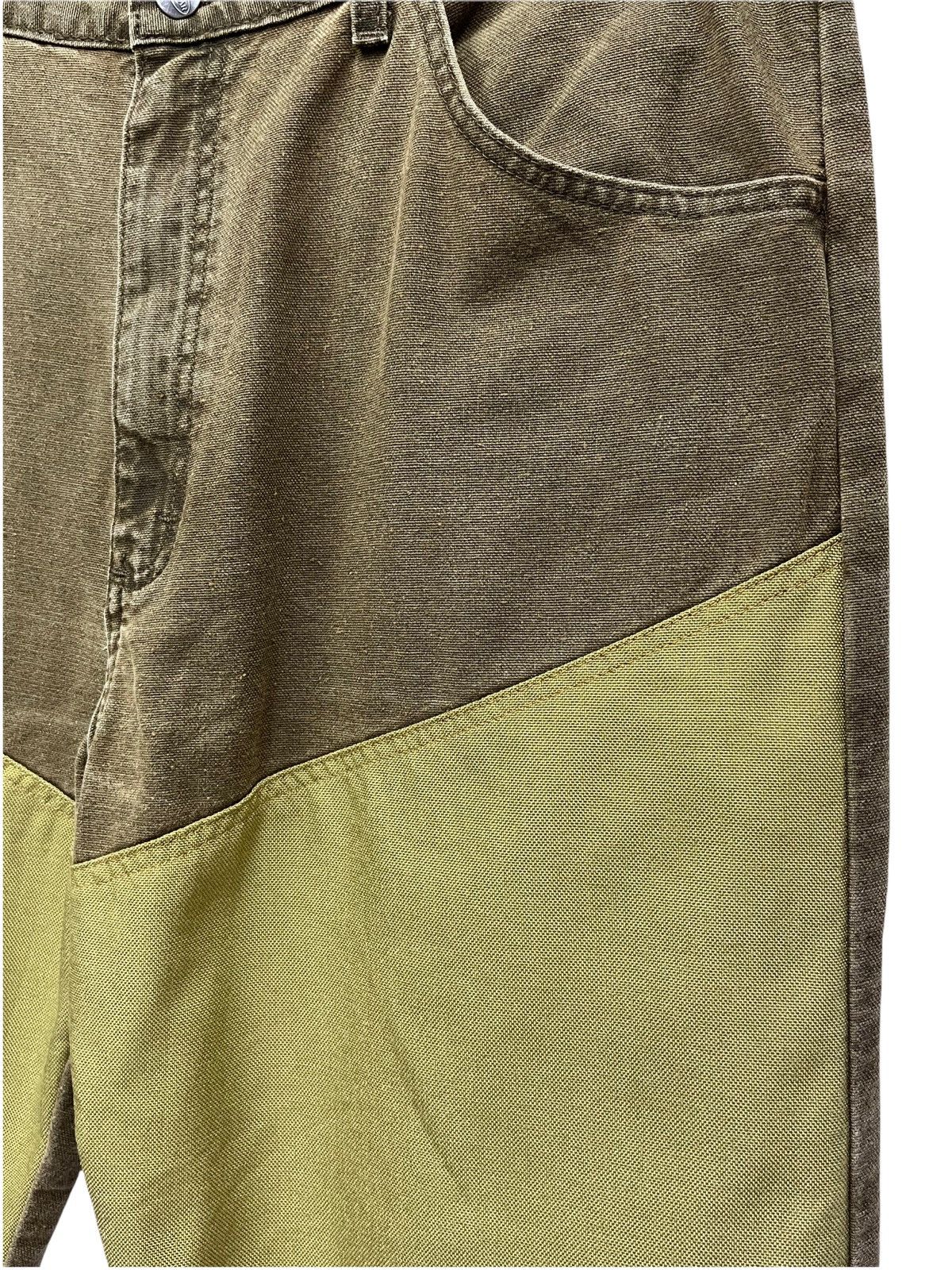 Cowboy Equipment RARE🔥Vtg WRANGLER Cowboy Symmetric Patchwork Pants Size US 36 / EU 52 - 6 Thumbnail