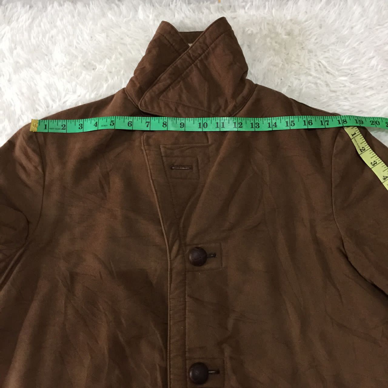 Japanese Brand One Pass Original Long Coat Jacket Sherpa Size US M / EU 48-50 / 2 - 5 Thumbnail