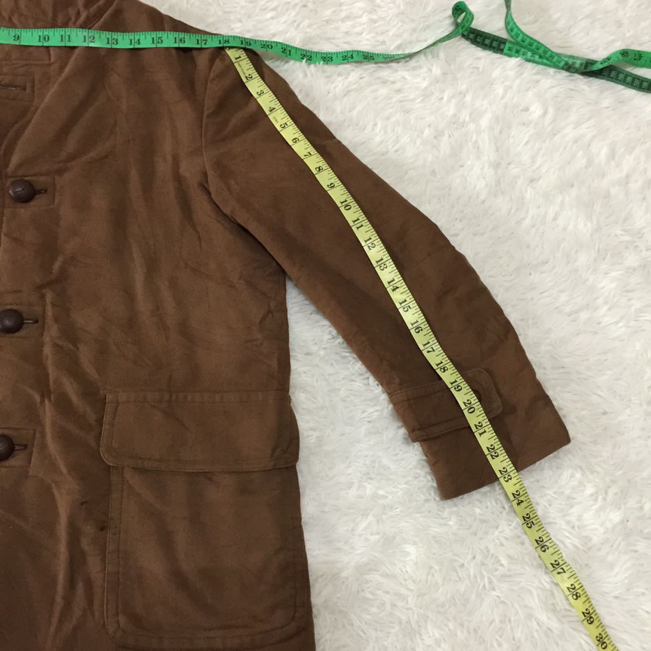 Japanese Brand One Pass Original Long Coat Jacket Sherpa Size US M / EU 48-50 / 2 - 6 Thumbnail