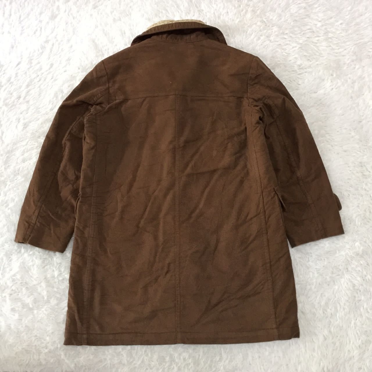 Japanese Brand One Pass Original Long Coat Jacket Sherpa Size US M / EU 48-50 / 2 - 2 Thumbnail