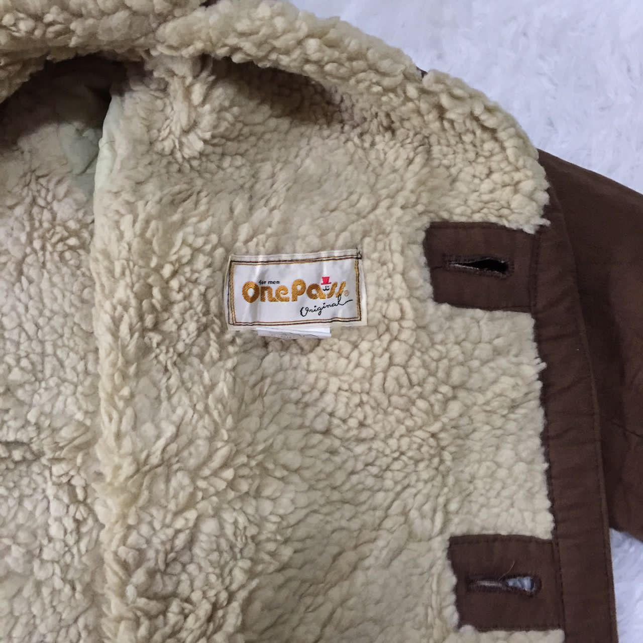 Japanese Brand One Pass Original Long Coat Jacket Sherpa Size US M / EU 48-50 / 2 - 10 Thumbnail