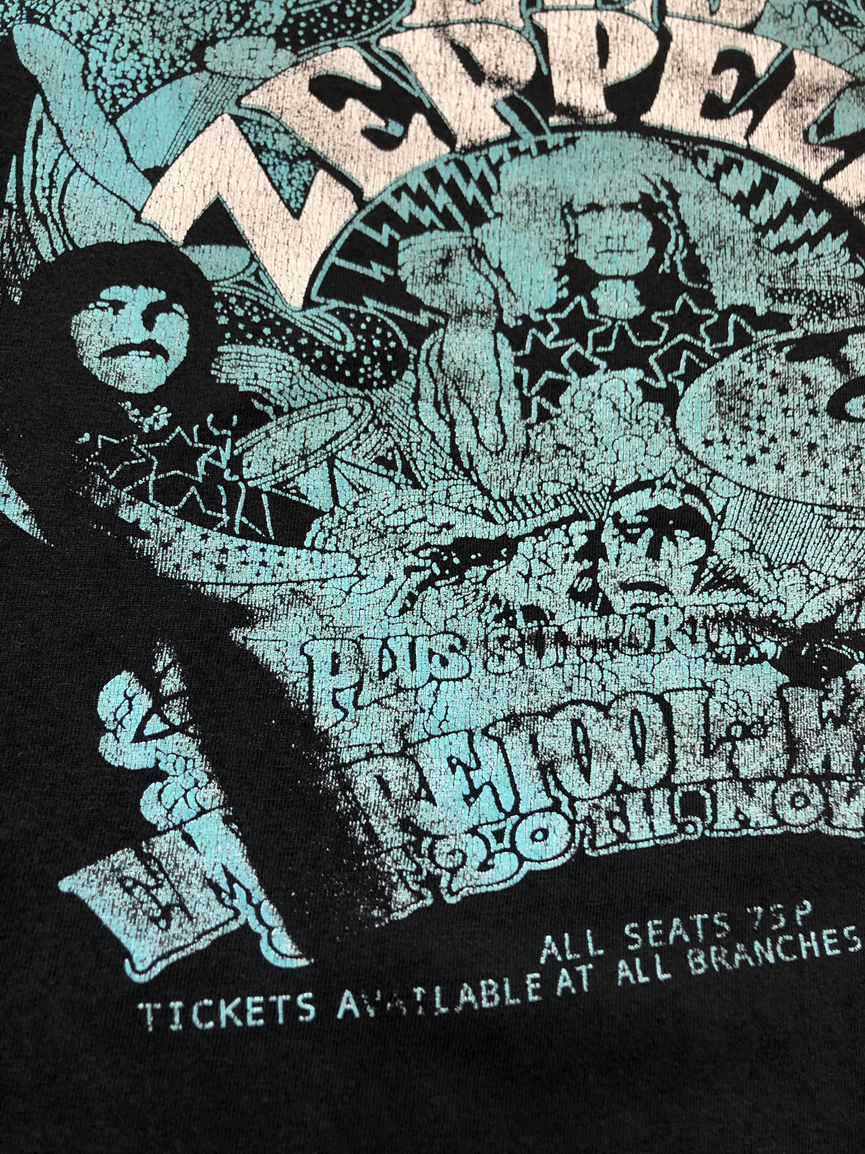 Band Tees × Led Zeppelin × Vintage Vintage Led Zeppelin Shirt Band Tee Jersey Like Metallica Size US XL / EU 56 / 4 - 6 Thumbnail