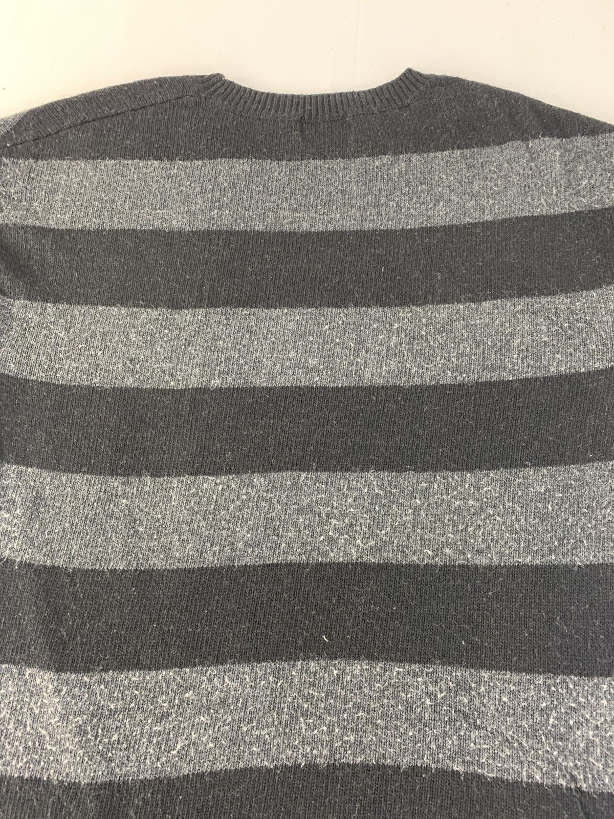 Issey Miyake PLST Issey Miyake Striped Block Design Sweatshirt Fleece Size US M / EU 48-50 / 2 - 4 Thumbnail