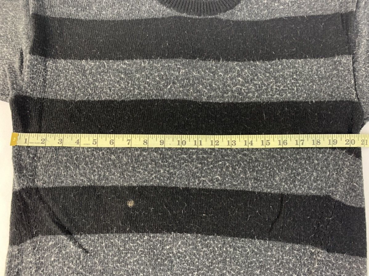 Issey Miyake PLST Issey Miyake Striped Block Design Sweatshirt Fleece Size US M / EU 48-50 / 2 - 6 Thumbnail