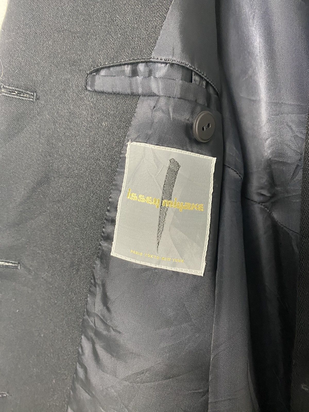 Issey Miyake × Japanese Brand × Vintage 💥Last Drop💥Vintage Issey Miyake Men Blazer Size 42R - 5 Thumbnail