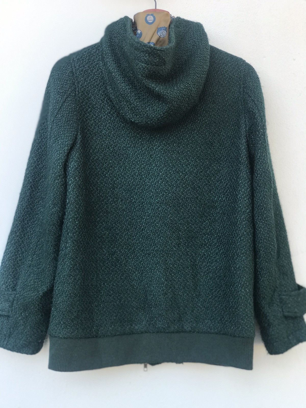 Issey Miyake Issey Miyake Designer Ne-Net Wool Hoddie Jacket Size US S / EU 44-46 / 1 - 6 Thumbnail