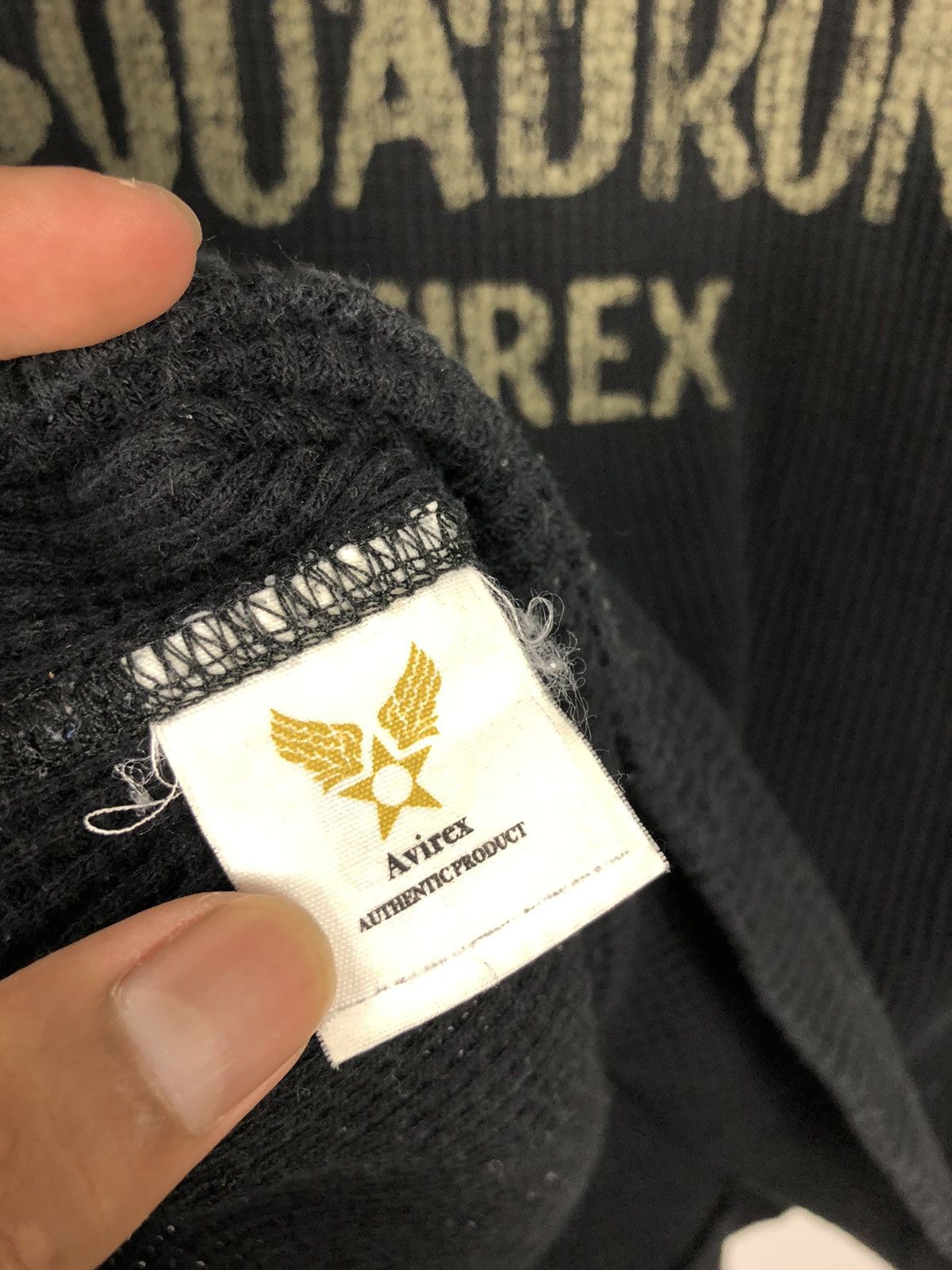 Avirex × Vintage Vintage Avirex Long Sleeve Stretch Shirt Size US L / EU 52-54 / 3 - 8 Thumbnail