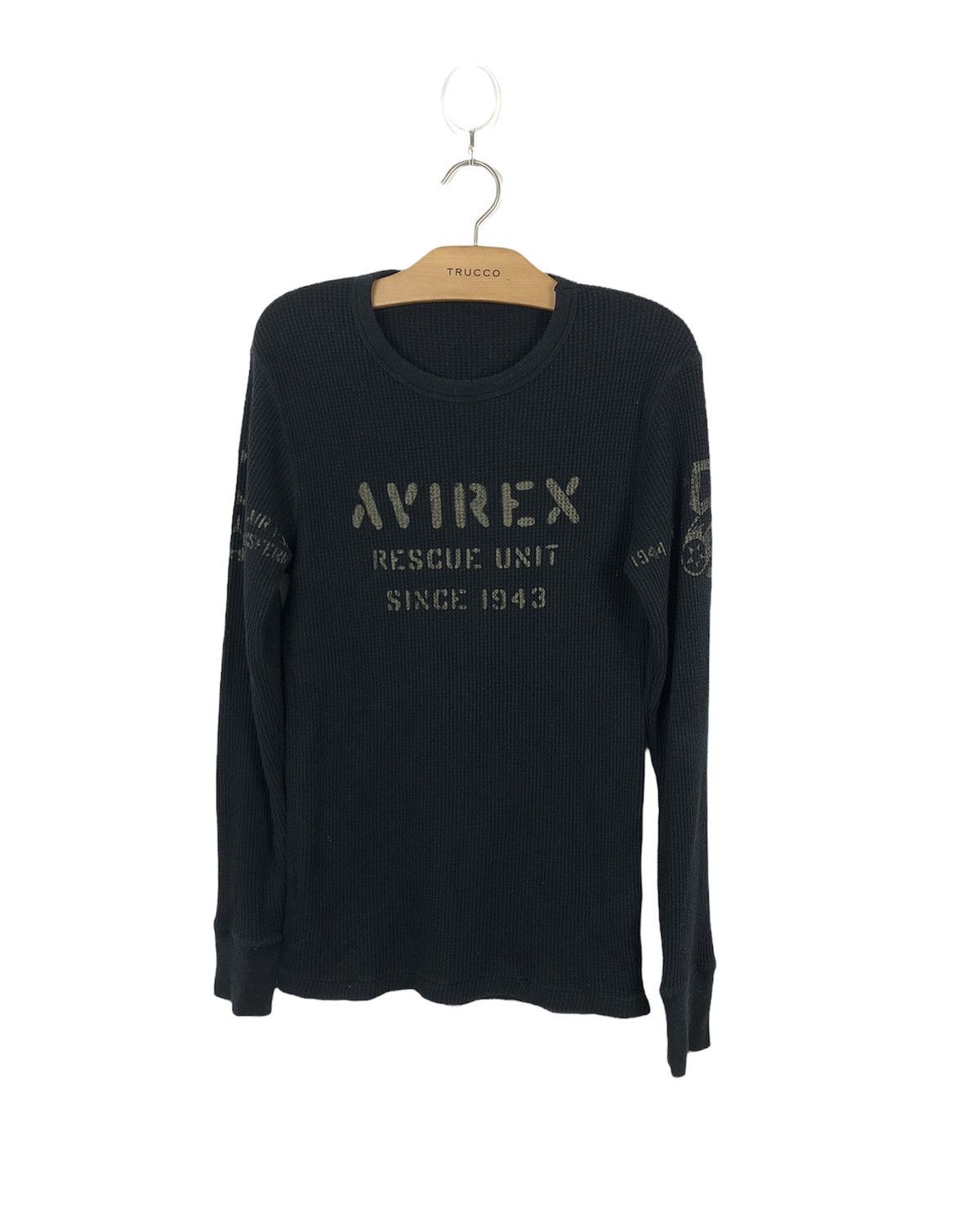 Avirex × Vintage Vintage Avirex Long Sleeve Stretch Shirt Size US L / EU 52-54 / 3 - 2 Thumbnail