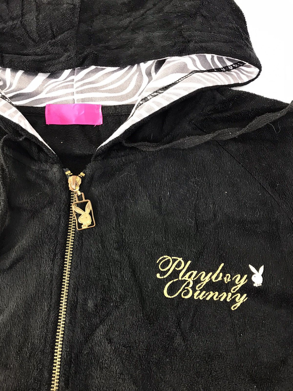 Playboy Playboy Bunny Hoodies Zebra Bunny Head Logo K2139j Size US S / EU 44-46 / 1 - 3 Thumbnail