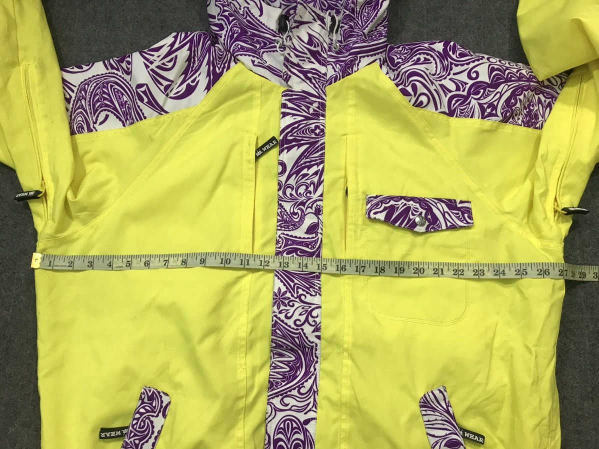 Vintage S. Wear Ski Jacket Thick Outdoor Snow Wear Paisley Design Size US L / EU 52-54 / 3 - 10 Thumbnail