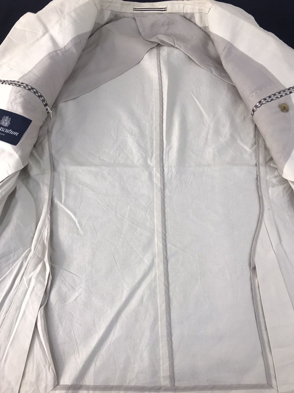 Aquascutum × Vintage Aquascuntum Luxury Blazer Coat Jacket Button Style Size 46R - 5 Thumbnail