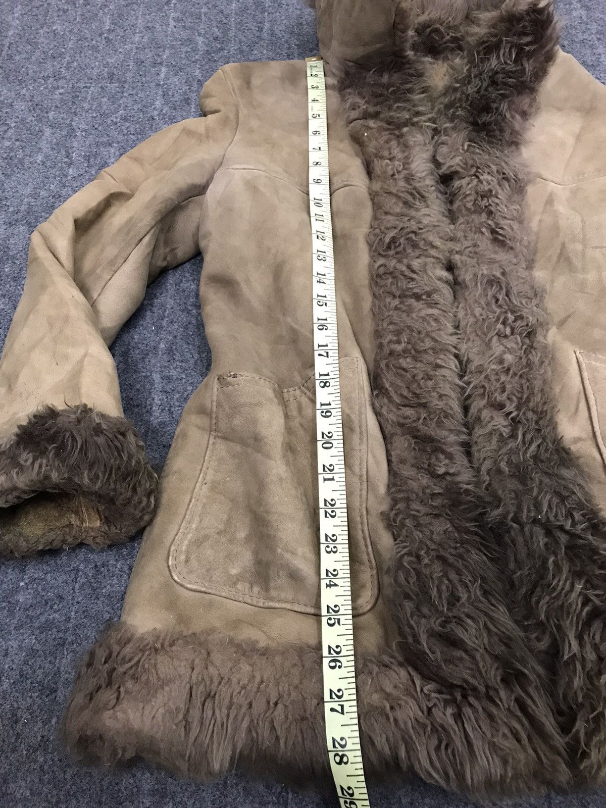 Vintage Luxury Colzer International Made in Spain Sherpa Jacket Size S / US 4 / IT 40 - 6 Thumbnail