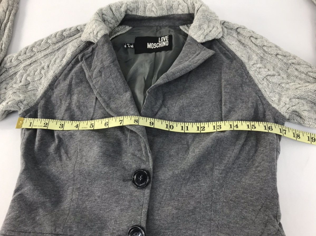Japanese Brand × Moschino Love Moschino Wool Blazer Coat Style Jacket Classic Fashion Size S / US 4 / IT 40 - 9 Thumbnail