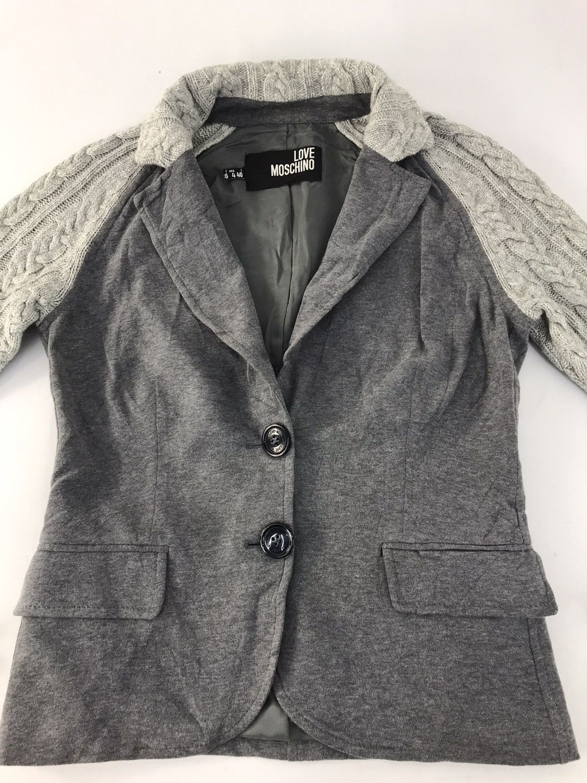 Japanese Brand × Moschino Love Moschino Wool Blazer Coat Style Jacket Classic Fashion Size S / US 4 / IT 40 - 2 Thumbnail