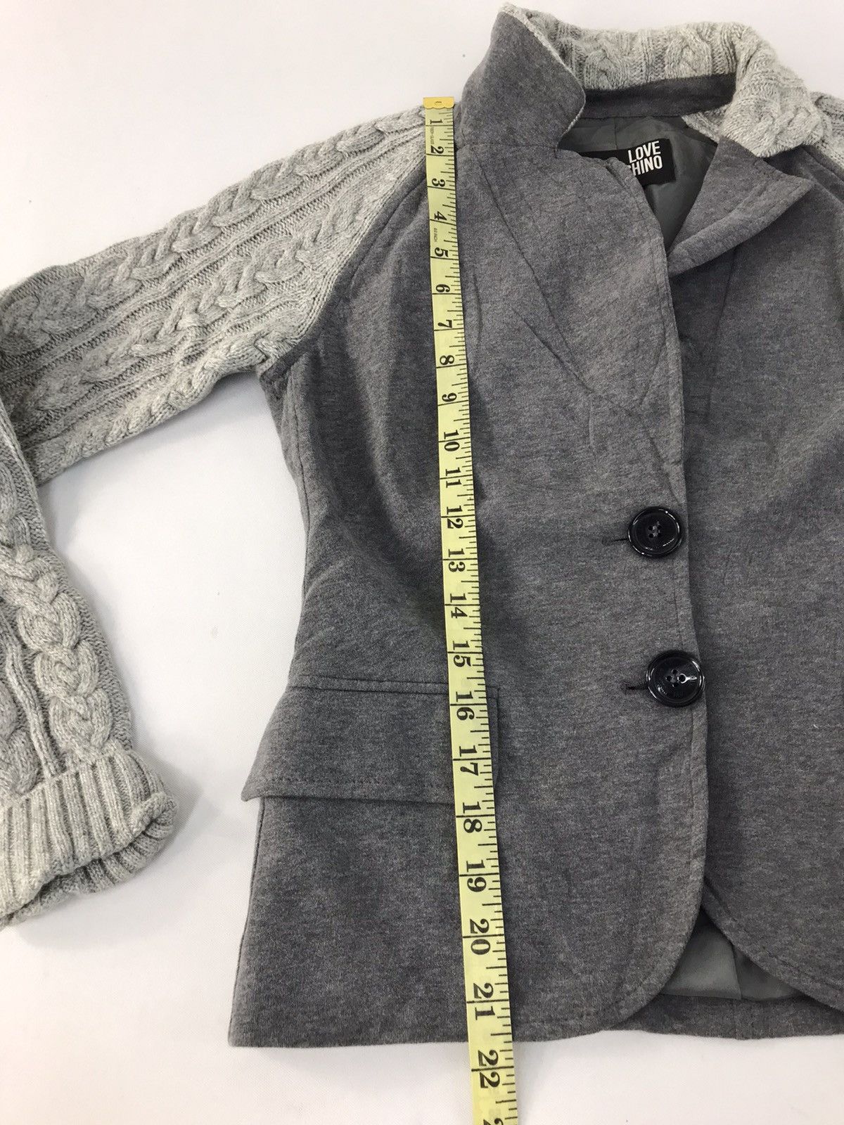 Japanese Brand × Moschino Love Moschino Wool Blazer Coat Style Jacket Classic Fashion Size S / US 4 / IT 40 - 10 Thumbnail