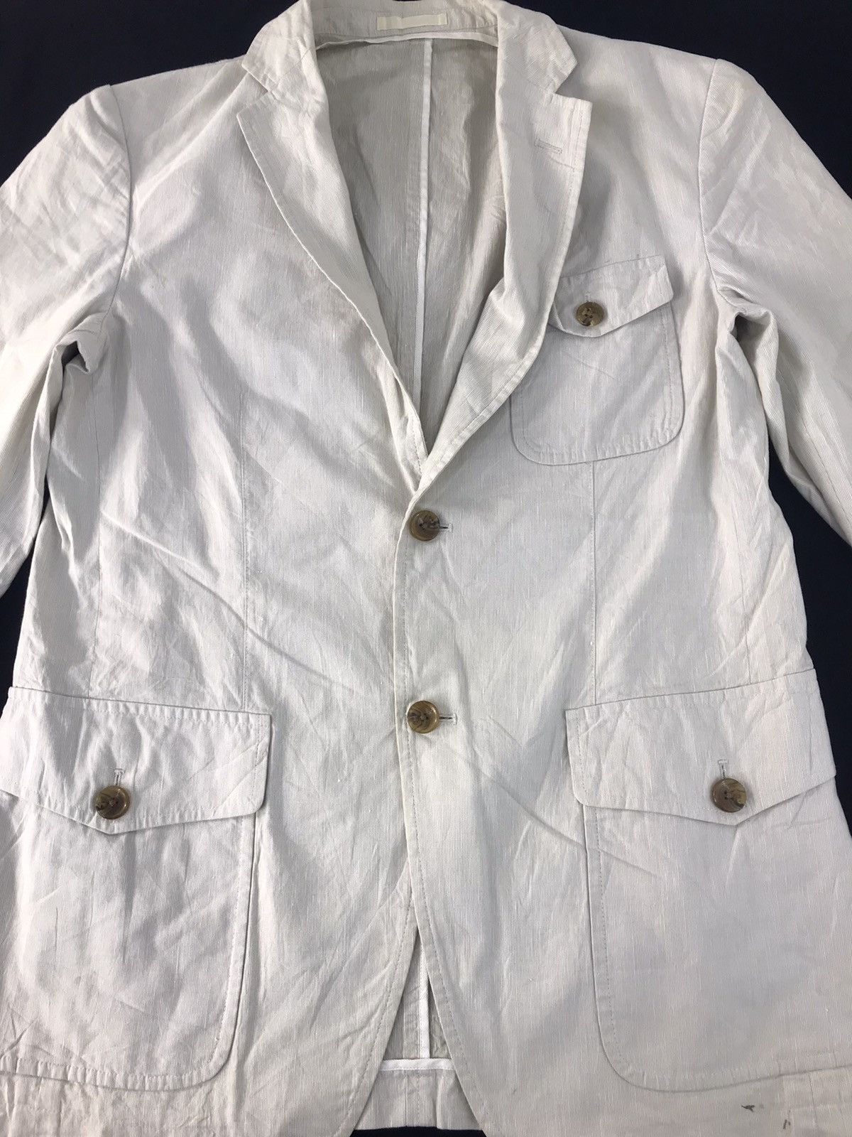 Burberry Burberry London Luxury Blazer Coat Jacket Button K2132j Size L / US 10 / IT 46 - 3 Thumbnail