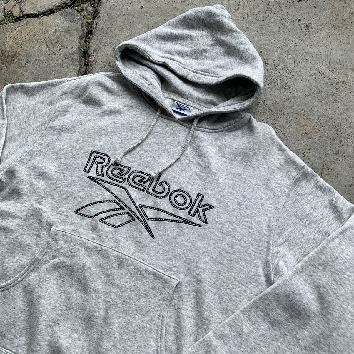 Reebok Reebook embroidery big logo vintage y2k hoodie Size US M / EU 48-50 / 2 - 14 Thumbnail