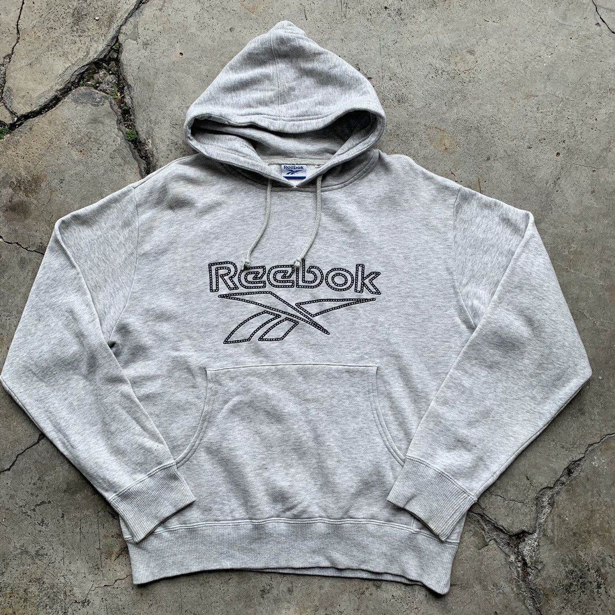 Reebok Reebook embroidery big logo vintage y2k hoodie Size US M / EU 48-50 / 2 - 1 Thumbnail