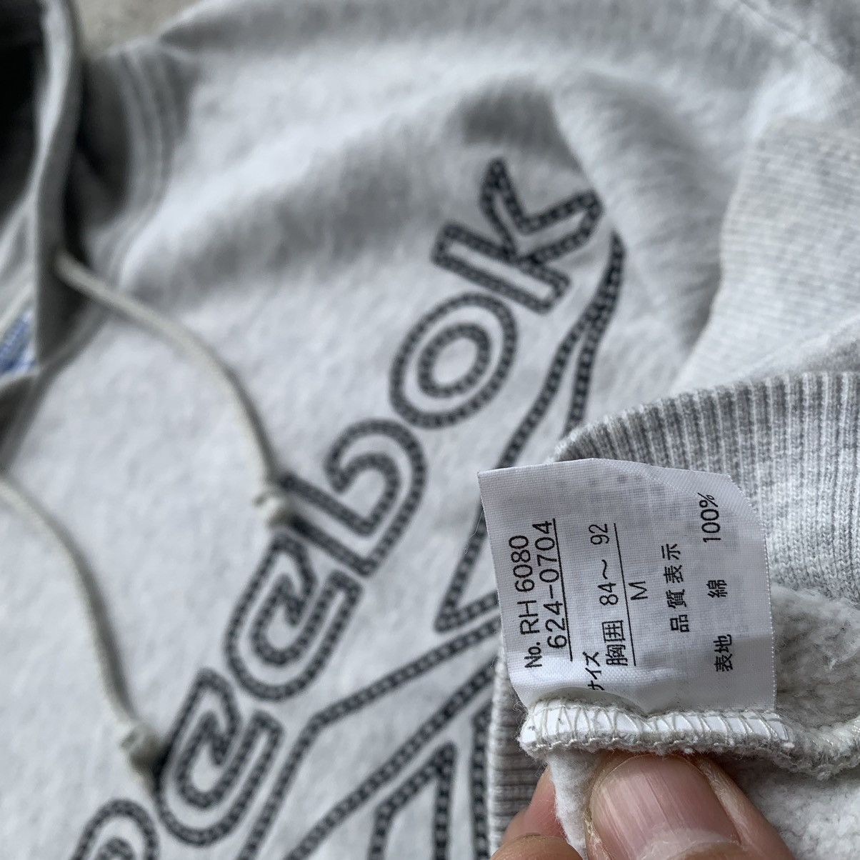 Reebok Reebook embroidery big logo vintage y2k hoodie Size US M / EU 48-50 / 2 - 12 Thumbnail