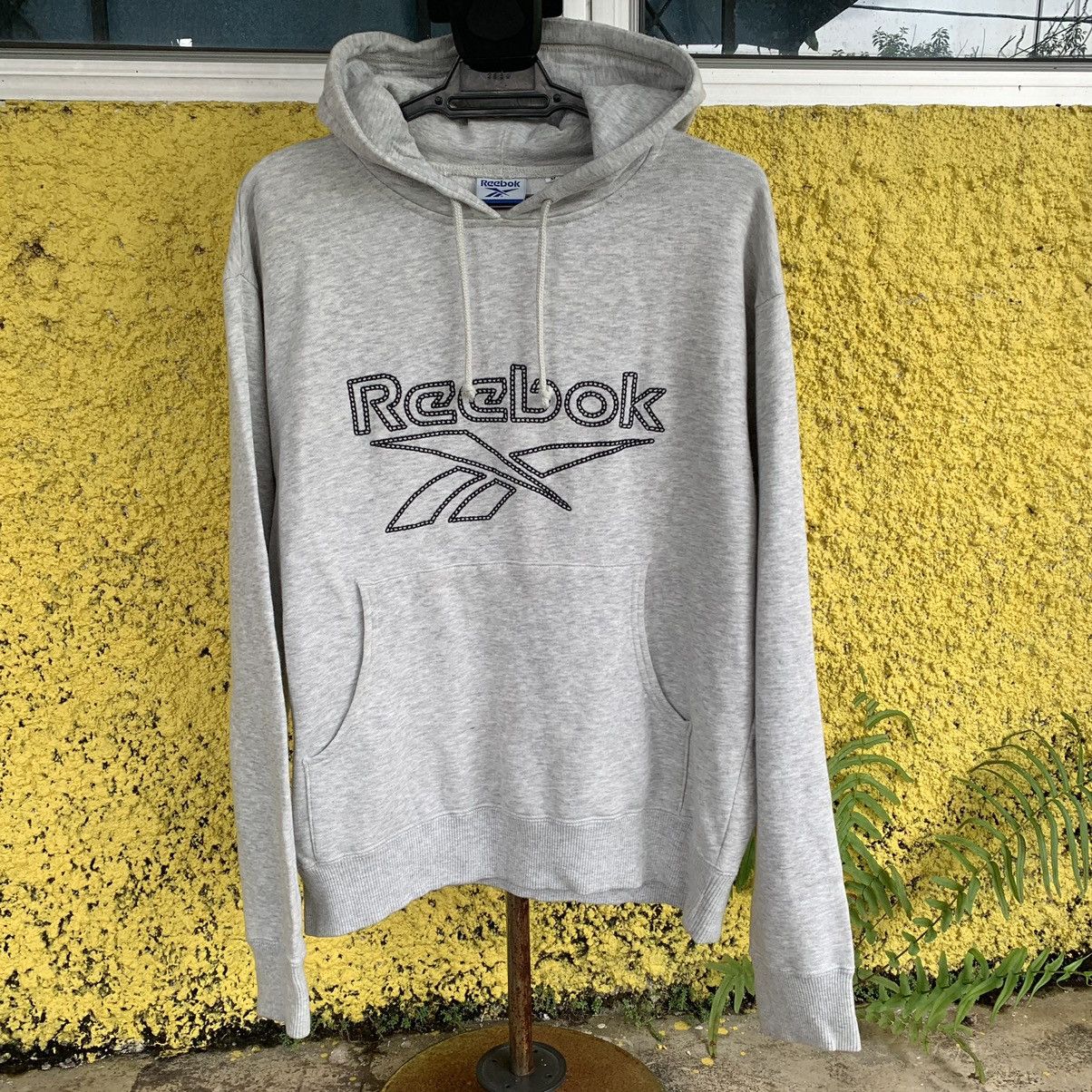 Reebok Reebook embroidery big logo vintage y2k hoodie Size US M / EU 48-50 / 2 - 3 Thumbnail
