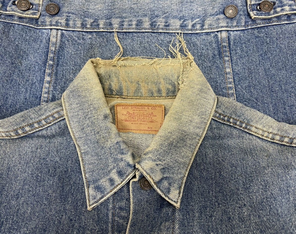 Levi's Vintage Clothing 80s LEVIS TRUCKER JACKET Size US M / EU 48-50 / 2 - 9 Thumbnail