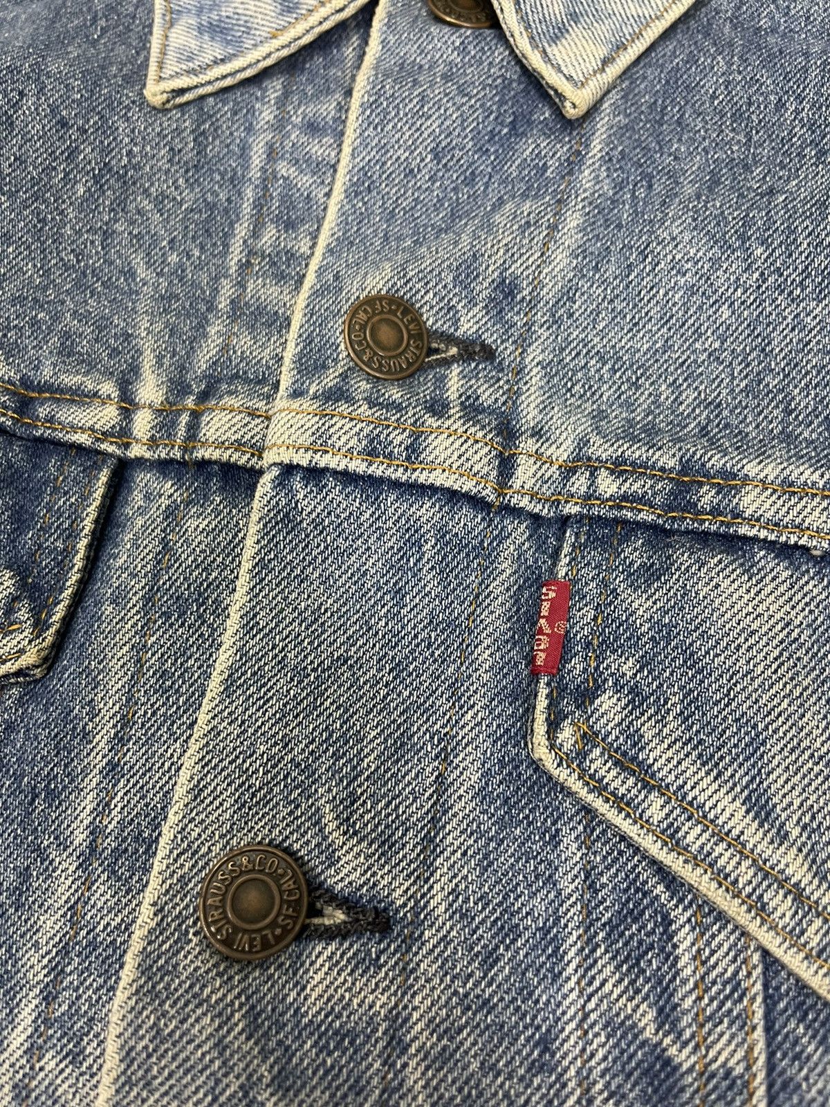 Levi's Vintage Clothing 80s LEVIS TRUCKER JACKET Size US M / EU 48-50 / 2 - 11 Thumbnail