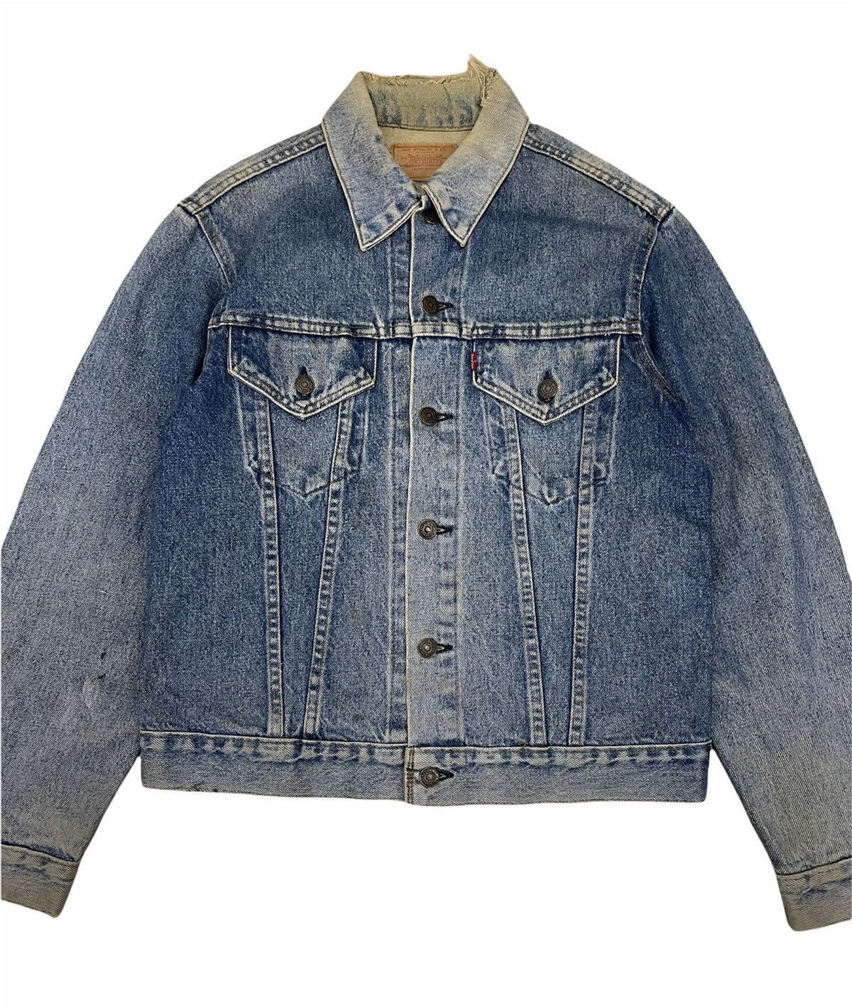 Levi's Vintage Clothing 80s LEVIS TRUCKER JACKET Size US M / EU 48-50 / 2 - 3 Thumbnail
