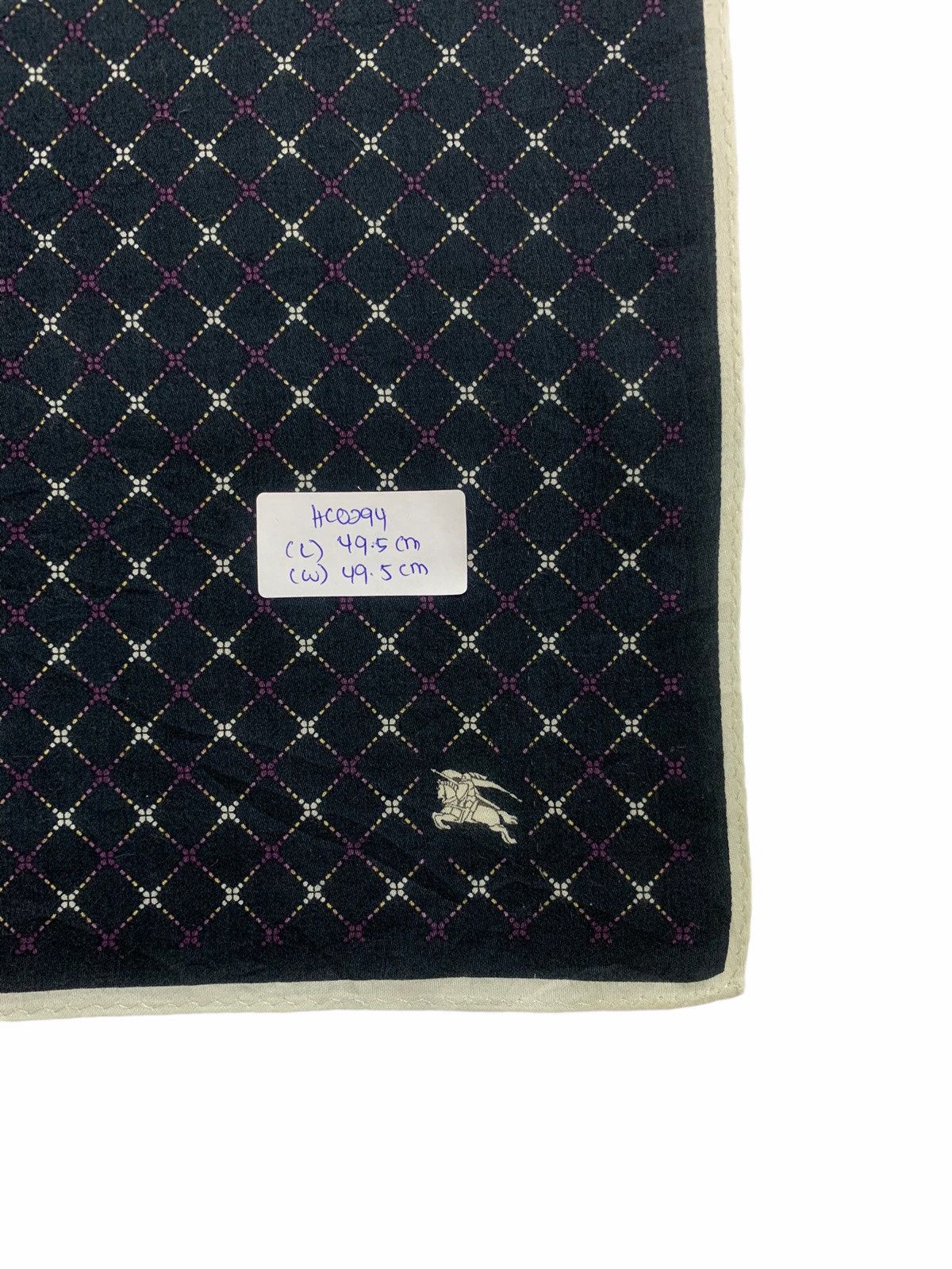 Burberry × Vintage vintage burberry bandana handkerchief neckerchief turban Size ONE SIZE - 4 Thumbnail