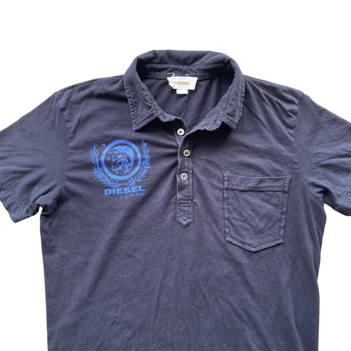 Diesel × Diesel Black Gold 💥DIESEL TROJAN POLO SHIRT Size US S / EU 44-46 / 1 - 5 Thumbnail