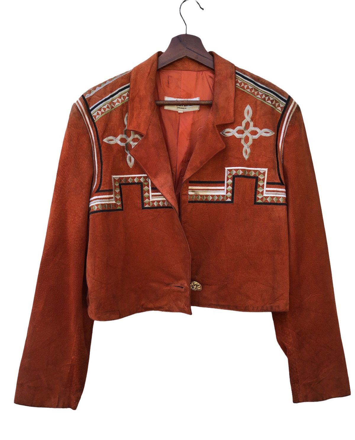Vintage France Designer By Christian Llinares Jacket Size US M / EU 48-50 / 2 - 1 Thumbnail